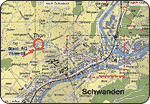 Karte Schwanden